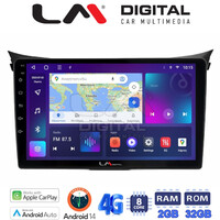 LM Digital - LM ZR8156 GPS Οθόνη OEM Multimedia Αυτοκινήτου για Hyundai i30 2012 > 2017 (CarPlay/AndroidAuto/BT/GPS/WIFI/GPRS) electriclife
