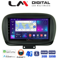 LM Digital - LM ZR8199 GPS Οθόνη OEM Multimedia Αυτοκινήτου για FIAT 500X 2014> (CarPlay/AndroidAuto/BT/GPS/WIFI/GPRS) electriclife