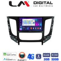 LM Digital - LM ZR8230 GPS Οθόνη OEM Multimedia Αυτοκινήτου για Mitsubishi L200 2014 >Μόνο για αυτοκίνητα με Κλιματισμό (CarPlay/AndroidAuto/BT/GPS/WIFI/GPRS) electriclife