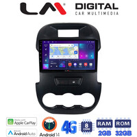 LM Digital - LM ZR8245 GPS Οθόνη OEM Multimedia Αυτοκινήτου για FORD RANGER 2011> 2015 (CarPlay/AndroidAuto/BT/GPS/WIFI/GPRS) electriclife