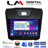 LM Digital - LM ZR8435 GPS Οθόνη OEM Multimedia Αυτοκινήτου για ISUZU DMAX 2012> (CarPlay/AndroidAuto/BT/GPS/WIFI/GPRS) electriclife