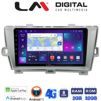 LM Digital - LM ZR8561 GPS Οθόνη OEM Multimedia Αυτοκινήτου για TOYOTA PRIUS 2009>2016 (CarPlay/AndroidAuto/BT/GPS/WIFI/GPRS) electriclife