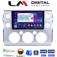 LM Digital - LM ZR8563 GPS Οθόνη OEM Multimedia Αυτοκινήτου για TOYOTA  FJ CRUISER 2014>   (CarPlay/AndroidAuto/BT/GPS/WIFI/GPRS) electriclife