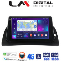 LM Digital - LM ZR8707 GPS Οθόνη OEM Multimedia Αυτοκινήτου για Renault Kangoo 2011 > 2021 (CarPlay/AndroidAuto/BT/GPS/WIFI/GPRS) electriclife