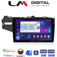 LM Digital - LM ZR8760 GPS Οθόνη OEM Multimedia Αυτοκινήτου για HONDA JAZZ 2013> (CarPlay/AndroidAuto/BT/GPS/WIFI/GPRS) electriclife