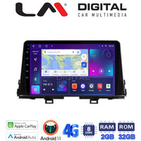 LM Digital - LM ZR8795 GPS Οθόνη OEM Multimedia Αυτοκινήτου για OEM KIA PICCANTO 2017> (CarPlay/AndroidAuto/BT/GPS/WIFI/GPRS) electriclife