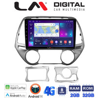 LM Digital - LM ZR8839 GPS Οθόνη OEM Multimedia Αυτοκινήτου για HYUNDAI i20 2008>2013 (CarPlay/AndroidAuto/BT/GPS/WIFI/GPRS) electriclife