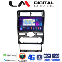 LM Digital - LM ZT8104 GPS Οθόνη OEM Multimedia Αυτοκινήτου για Ford Mondeo 2003 > 2006 (CarPlay/AndroidAuto/BT/GPS/WIFI/GPRS) electriclife