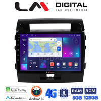 LM Digital - LM ZT8383 GPS Οθόνη OEM Multimedia Αυτοκινήτου για TOYOTA LANDCRUISER 2008>2015   (CarPlay/AndroidAuto/BT/GPS/WIFI/GPRS) electriclife