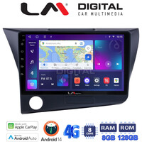 LM Digital - LM ZT8629 GPS Οθόνη OEM Multimedia Αυτοκινήτου για Honda CRZ 2010 > 2018 (CarPlay/AndroidAuto/BT/GPS/WIFI/GPRS) electriclife