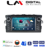 LM Digital - LM C8028 GPS Οθόνη OEM Multimedia Αυτοκινήτου για TOYOTA AURIS 2007 > 2012 (CarPlay/AndroidAuto/BT/GPS/WIFI/GPRS) electriclife