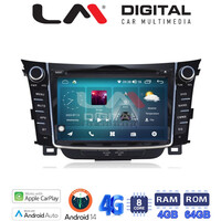 LM Digital - LM C8156 GPS Οθόνη OEM Multimedia Αυτοκινήτου για HYUNDAI I30 2012-2016 (CarPlay/AndroidAuto/BT/GPS/WIFI/GPRS) electriclife