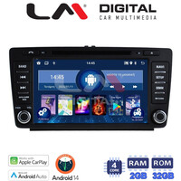 LM Digital - LM N4005 GPS Οθόνη OEM Multimedia Αυτοκινήτου για SKODA OCTAVIA 5 (CarPlay/AndroidAuto/BT/GPS/WIFI) electriclife