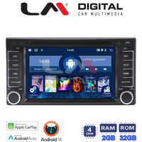 LM Digital - LM N4062 GPS Οθόνη OEM Multimedia Αυτοκινήτου για SUBARU FORESTER, IMPRESA 2008> (CarPlay/AndroidAuto/BT/GPS/WIFI) electriclife