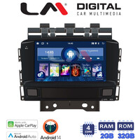 LM Digital - LM N4072 GPS Οθόνη OEM Multimedia Αυτοκινήτου για OPEL ASTRA J  2011 > 2015 (CarPlay/AndroidAuto/BT/GPS/WIFI) electriclife