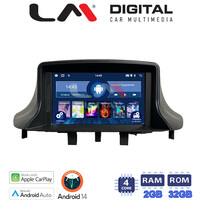 LM Digital - LM N4145 GPS Οθόνη OEM Multimedia Αυτοκινήτου για RENAULT Megane3 2009-2011 (CarPlay/AndroidAuto/BT/GPS/WIFI) electriclife
