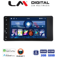 LM Digital - LM N4230 GPS Οθόνη OEM Multimedia Αυτοκινήτου για MITSUBISHI L200,OUTLANDER, ASX (CarPlay/AndroidAuto/BT/GPS/WIFI) electriclife