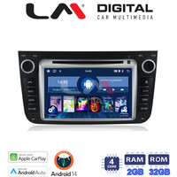 LM Digital - LM N4587 GPS Οθόνη OEM Multimedia Αυτοκινήτου για SMART ForTwo  2011 > 2014 (CarPlay/AndroidAuto/BT/GPS/WIFI) electriclife