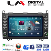 LM Digital - LM R8068 GPS Οθόνη OEM Multimedia Αυτοκινήτου για MERCEDES A (W169),B (W245) SPRINTER-VITO-VIANO (CarPlay/AndroidAuto/BT/GPS/WIFI/GPRS) electriclife