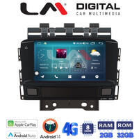 LM Digital - LM R8072 GPS Οθόνη OEM Multimedia Αυτοκινήτου για OPEL ASTRA J  2011 > 2015 (CarPlay/AndroidAuto/BT/GPS/WIFI/GPRS) electriclife