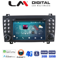 LM Digital - LM R8096 GPS Οθόνη OEM Multimedia Αυτοκινήτου για MERCEDES SLK (R171) 04>10 (CarPlay/AndroidAuto/BT/GPS/WIFI/GPRS) electriclife
