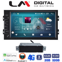 LM Digital - LM R8190 GPS Οθόνη OEM Multimedia Αυτοκινήτου για Peugeot 308 2016 (CarPlay/AndroidAuto/BT/GPS/WIFI/GPRS) electriclife
