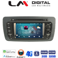 LM Digital - LM R8246 GPS Οθόνη OEM Multimedia Αυτοκινήτου για SEAT ibiza 2009-2015 (CarPlay/AndroidAuto/BT/GPS/WIFI/GPRS) electriclife