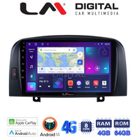 LM Digital - LM ZC8247 GPS Οθόνη OEM Multimedia Αυτοκινήτου για Hyundai Sonata 2006 > 2009 (CarPlay/AndroidAuto/BT/GPS/WIFI/GPRS) electriclife