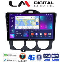 LM Digital - LM ZC8304 GPS Οθόνη OEM Multimedia Αυτοκινήτου για ΠΡΟΣΟΧΗ!!! ΜΕΤΑ ΤΗΝ ΤΟΠΟΘΕΤΗΣΗ Η ΟΘΟΝΗ ΘΑ ΕΞΕΧΕΙ ΑΠO ΤΟ ΤΑΜΠΛΟ 2cmMazda RX8 2001 > 2008 (CarPlay/AndroidAuto/BT/GPS/WIFI/GPRS) electriclife