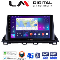 LM Digital - LM ZC8461 GPS Οθόνη OEM Multimedia Αυτοκινήτου για Mazda 3 2014 >  (CarPlay/AndroidAuto/BT/GPS/WIFI/GPRS) electriclife