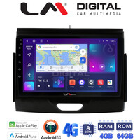 LM Digital - LM ZC8576B GPS Οθόνη OEM Multimedia Αυτοκινήτου για FORD RANGER 2015>2020 (CarPlay/AndroidAuto/BT/GPS/WIFI/GPRS) electriclife