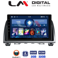 LM Digital - LM ZL4212 GPS Οθόνη OEM Multimedia Αυτοκινήτου για Mazda 6 2013 > 2017 (BT/GPS/WIFI/GPRS) electriclife