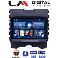 LM Digital - LM ZL4248 GPS Οθόνη OEM Multimedia Αυτοκινήτου για Ford Edge 2016 > (BT/GPS/WIFI/GPRS) electriclife