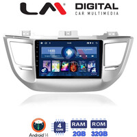 LM Digital - LM ZL4361 GPS Οθόνη OEM Multimedia Αυτοκινήτου για Hyundai Tucson 2015 < 2019 (BT/GPS/WIFI) electriclife