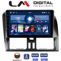 LM Digital - LM ZL4390 GPS Οθόνη OEM Multimedia Αυτοκινήτου για VOLVO XC60 2009-2017 (BT/GPS/WIFI) electriclife