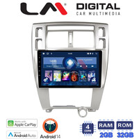 LM Digital - LM ZN4006 GPS Οθόνη OEM Multimedia Αυτοκινήτου για Hyundai Tucson 2004 > 2010 (CarPlay/AndroidAuto/BT/GPS/WIFI/GPRS) electriclife