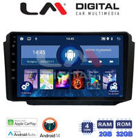 LM Digital - LM ZN4013 GPS Οθόνη OEM Multimedia Αυτοκινήτου για Ssangyong Rexton 2002>2006 (CarPlay/AndroidAuto/BT/GPS/WIFI/GPRS) electriclife