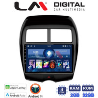 LM Digital - LM ZN4026 GPS Οθόνη OEM Multimedia Αυτοκινήτου για MITSUBISHI ASX 2008> (CarPlay/AndroidAuto/BT/GPS/WIFI/GPRS) electriclife
