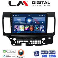 LM Digital - LM ZN4037 GPS Οθόνη OEM Multimedia Αυτοκινήτου για MITSUBISHI LANCER 2008> (CarPlay/AndroidAuto/BT/GPS/WIFI/GPRS) electriclife
