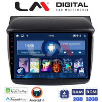 LM Digital - LM ZN4094 GPS Οθόνη OEM Multimedia Αυτοκινήτου για MITSUBISHI L200 2006 > 2014 (CarPlay/AndroidAuto/BT/GPS/WIFI/GPRS) electriclife