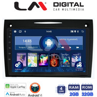 LM Digital - LM ZN4096 GPS Οθόνη OEM Multimedia Αυτοκινήτου για Mercedes SLK (W171) (CarPlay/AndroidAuto/BT/GPS/WIFI/GPRS) electriclife
