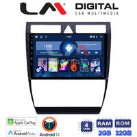 LM Digital - LM ZN4102 GPS Οθόνη OEM Multimedia Αυτοκινήτου για Audi A6 1998 > 2004 (CarPlay/AndroidAuto/BT/GPS/WIFI/GPRS) electriclife