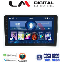 LM Digital - LM ZN4171S GPS Οθόνη OEM Multimedia Αυτοκινήτου για Mercedes C class (W203) 1999-2004 (CarPlay/AndroidAuto/BT/GPS/WIFI/GPRS) electriclife
