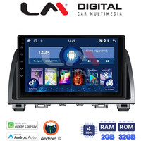LM Digital - LM ZN4212 GPS Οθόνη OEM Multimedia Αυτοκινήτου για Mazda 6 2013 > 2017 (CarPlay/AndroidAuto/BT/GPS/WIFI/GPRS) electriclife