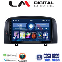 LM Digital - LM ZN4247 GPS Οθόνη OEM Multimedia Αυτοκινήτου για Hyundai Sonata 2006 > 2009 (CarPlay/AndroidAuto/BT/GPS/WIFI/GPRS) electriclife