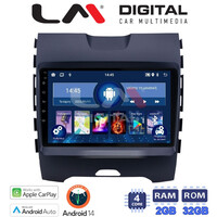 LM Digital - LM ZN4248 GPS Οθόνη OEM Multimedia Αυτοκινήτου για Ford Edge 2016 > (CarPlay/AndroidAuto/BT/GPS/WIFI/GPRS) electriclife