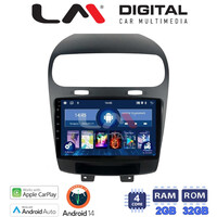 LM Digital - LM ZN4261 GPS Οθόνη OEM Multimedia Αυτοκινήτου για Fiat Freemont 2008> (CarPlay/AndroidAuto/BT/GPS/WIFI/GPRS) electriclife