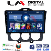LM Digital - LM ZN4304 GPS Οθόνη OEM Multimedia Αυτοκινήτου για ΠΡΟΣΟΧΗ!!! ΜΕΤΑ ΤΗΝ ΤΟΠΟΘΕΤΗΣΗ Η ΟΘΟΝΗ ΘΑ ΕΞΕΧΕΙ ΑΠO ΤΟ ΤΑΜΠΛΟ 2cmMazda RX8 2001 > 2008 (CarPlay/AndroidAuto/BT/GPS/WIFI/GPRS) electriclife