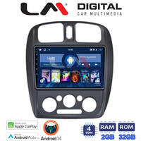 LM Digital - LM ZN4325 GPS Οθόνη OEM Multimedia Αυτοκινήτου για MAZDA 323 1999>2004 (CarPlay/AndroidAuto/BT/GPS/WIFI/GPRS) electriclife