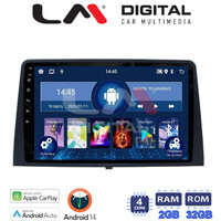 LM Digital - LM ZN4330 GPS Οθόνη OEM Multimedia Αυτοκινήτου για CITROEN BERLINGO - PEUGEOT PARTNER 2019> (CarPlay/AndroidAuto/BT/GPS/WIFI/GPRS) electriclife